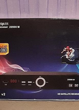 Ресивери hd line echosat 20900 m цифровий супутниковий ресивер