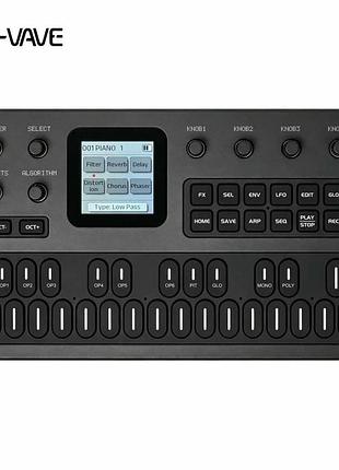 M-vave fm-1 компактный портативный fm-синтезатор - черный