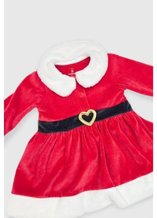 Новорічна різдвяна сукня для дівчинки mothercare