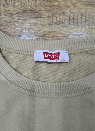 Світшот жіночий levi's бежевий 2
