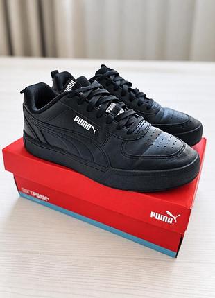 Кросівки кеди чорні puma caven tape 40 40,5 розмір  чоловічі жіночі кроссовки кросовки