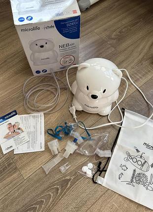 Аспіратор microlife neb 400 у формі ведмедика