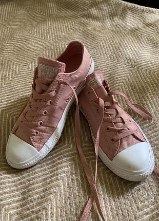 Кеди жіночі converse рожеві