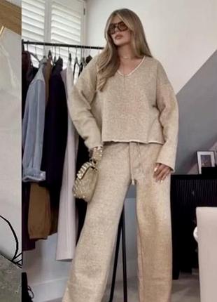 В'язаний костюм zara розмір m