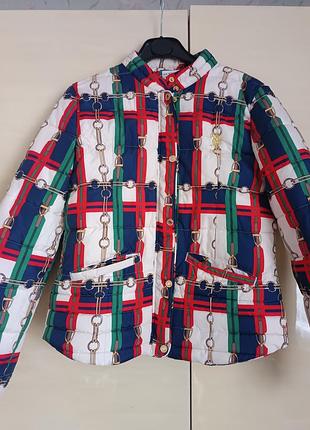 Куртка usspolo ✅xs(34) демисезонная женская куртка степ куртка жеncкая