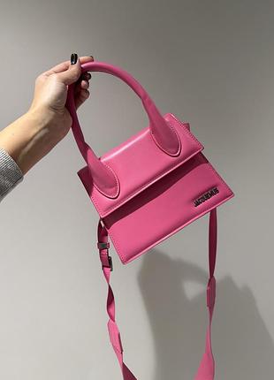 Сумка жіноча рожева в стилі jacquemus 3