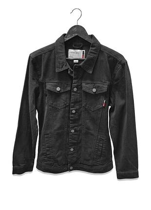 Куртка чоловіча cropp denim lab чорна розмір s