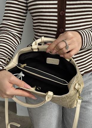 Сумка жіноча coach через плече 7