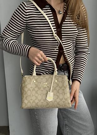 Сумка жіноча coach через плече 8