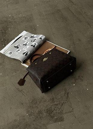 Сумка жіноча coach через плече 5
