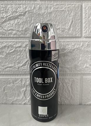Tool box 200 мл мужской деодорант спрей