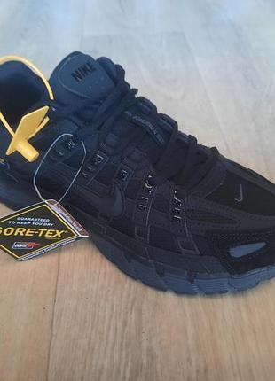 Кроссовки унисекс nike p-6000 gore-tex черные