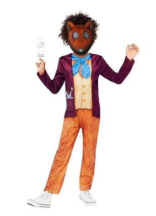 Дитячий карнавальний маскарадний дивовижний містер лисиця roald dahl fantastic mr fox halloween хелловін новорічний 10 11 12 років