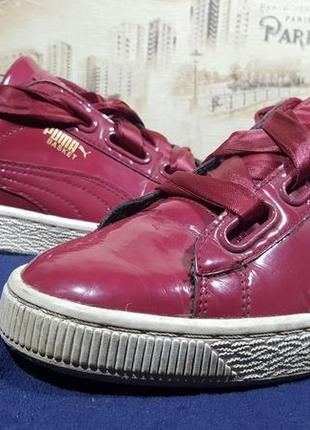 Сникерсы puma basket heart patent wn's