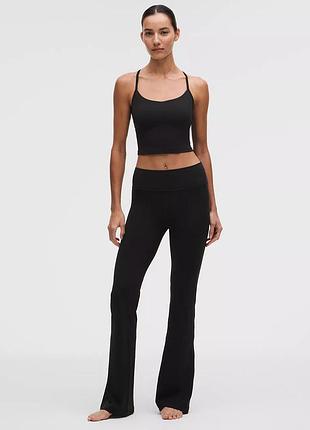 Жіночі розкльошені лосини / штани для йоги lululemon groove nulu high-rise flared pant - оригінал
