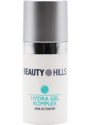 Гель зволожувальний для зрілої шкіри обличчя hydra gel complex beauty hills, 15 мл