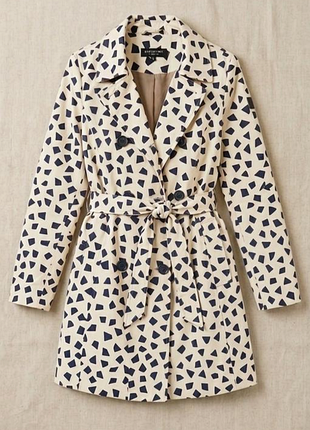 Двубортный хлопковый тренч debenhams