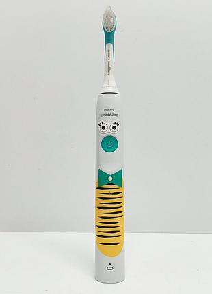 Електрична зубна щітка дитяча philips sonicare for kids hx3601/01 (hx360cb)