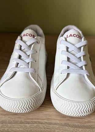 Детские кроссовки lacoste