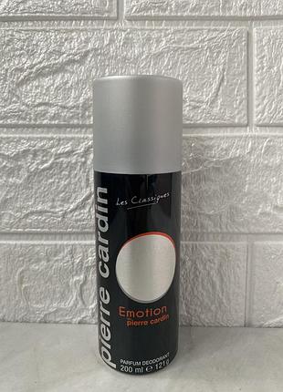 Emotion du pierre cardin 200 мл парфюмированный деодорант спрей