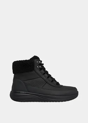 Оригинальные женские ботинки skechers / черные и ботинки skechers