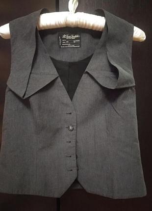 Стильный жилет allsaints medusa waistcoat оригинал