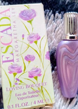 Мініатюра escada loving bouquet. оригінал.вінтаж.