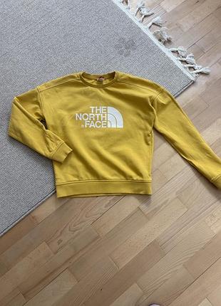 Світшот the north face жовтий