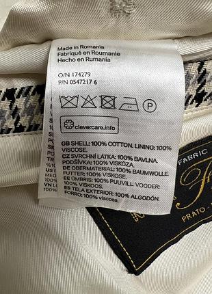 Пальто жіноче h&m у клітинку 8