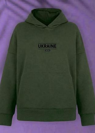 Худи 76aine минималистичный хаки, размеры s-4xl