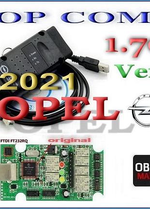 Авто сканер op-com profession ver 1.70 дляopel обд2 (перепрошивний)