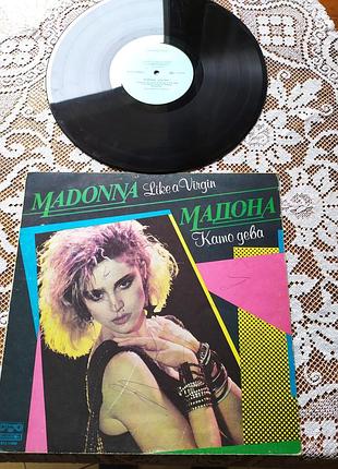 Madonna – like a virgin мадонна вініл пластинка