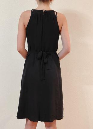 Черное платье ted baker london 100% шелк 5