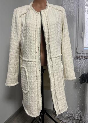 Кардиган жіночий zara молочний