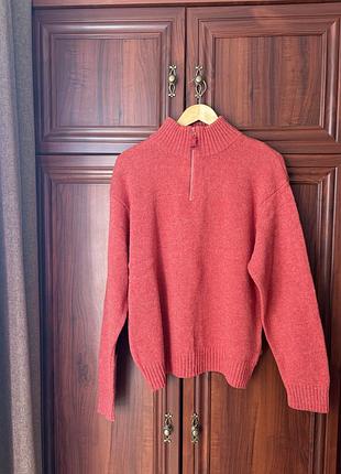 Шерстяной свитер пуловер премиум класса the society shop р l-xl