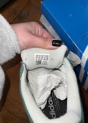 Кросівки adidas зелені 4
