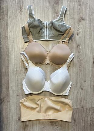 Лот набір бюстгальтерів 75c anita, primark