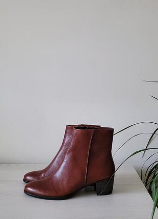 Сапожки кожаные оригинал ecco shape 35 267163 гг.39