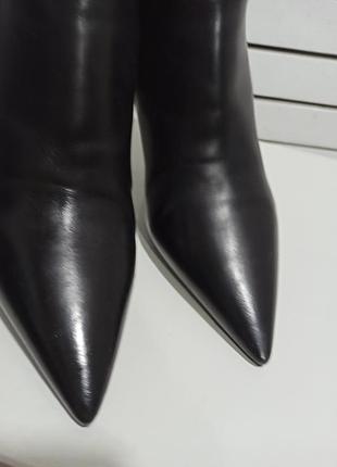 Ботильоны кожаные prada 3