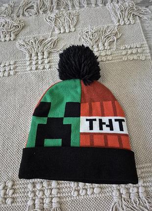 Шапка minecraft 2