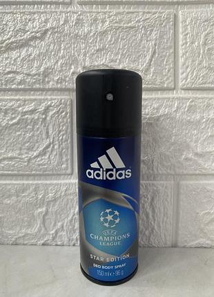 Champion league star edition 150 мл мужской парфюмированный дезодорант спрей