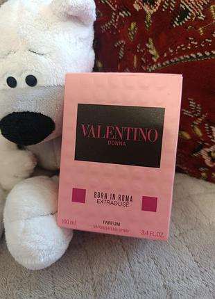 Парфумована вода valentino donna born in roma extradose 100 мл для жінок