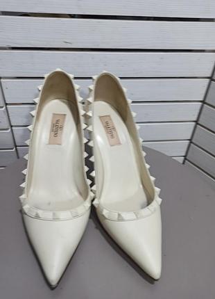 Туфли кожаные valentino 3