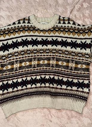 Светр жіночий pull&bear з візерунком