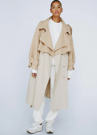 Новий котоновий тренч nasty gal