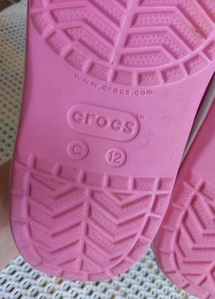 Шлепки  crocs оригинали 29р 8