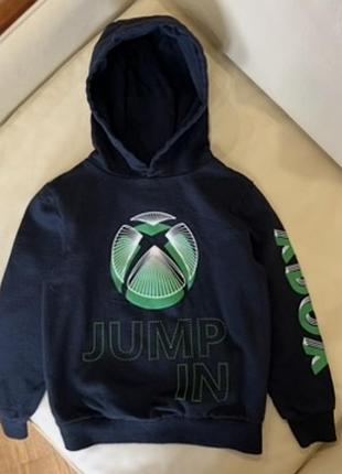 X box худі на хлопчика 6-7 років ріст 122 від прімарк у відмінному стані дов 42.5, шир 34.5, рукав 40.5