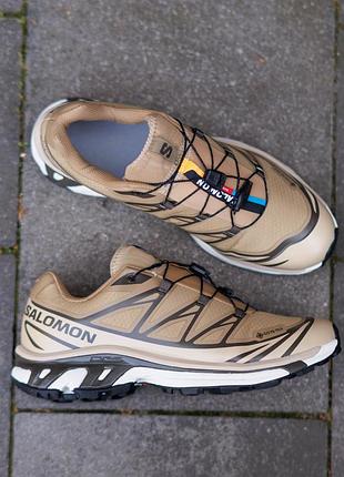 Р.40-45 salomon s lab xt-6 gore-tex safari black white sl043