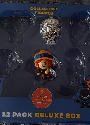 Фігурки бравл старс / brawl stars набір 4 шт.