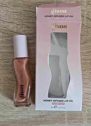 Блиск gisou glased plum 8ml